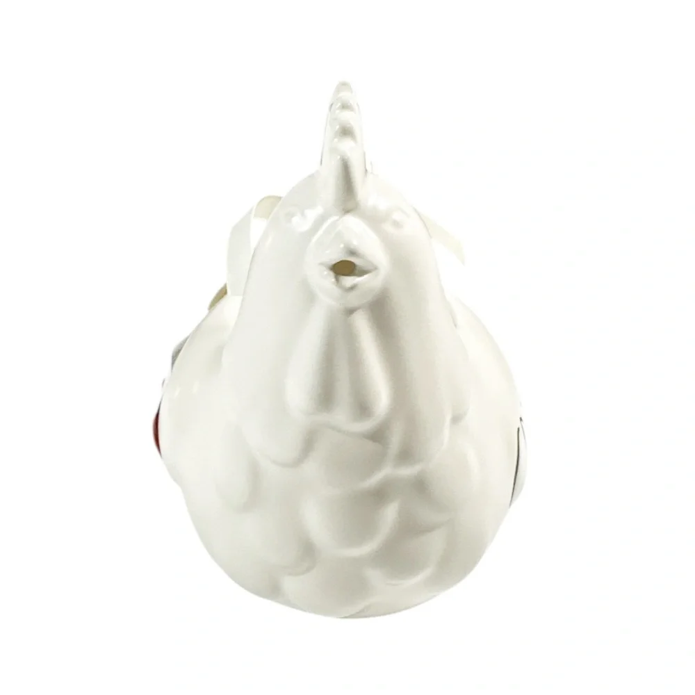 NEW Rae Dunn CREAM White Rooster Creamer with Handle